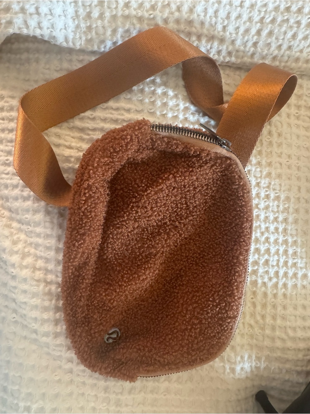 Teddy Fleece Crossbody Bag — Rust Brown - Lululemon